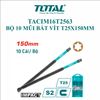 Bộ 10 mũi bắt vít T25x150mm Total TACIM16T2563