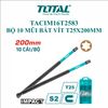 Bộ 10 mũi bắt vít T25x200mm Total TACIM16T2583