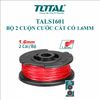 Bộ 2 cuộn dây cước cắt cỏ 1.6mm Total TALS1601