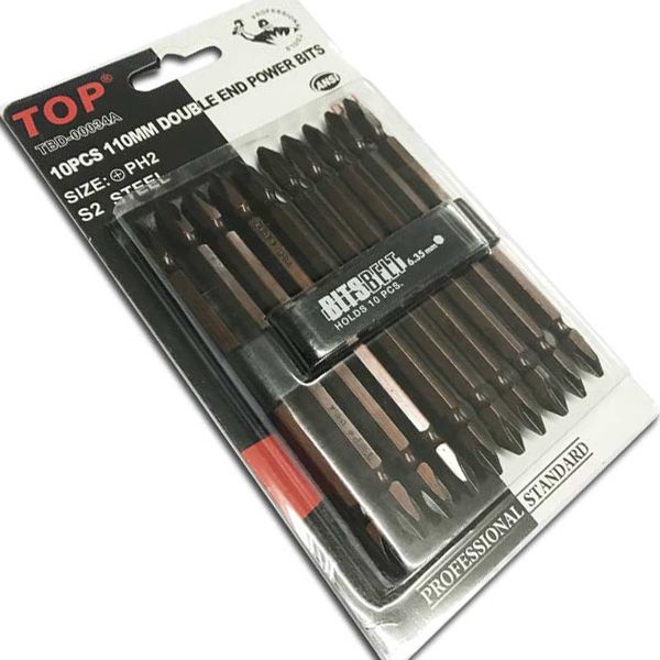  Mũi vít 2 đầu nâu dài PH2x110mm TOP TBD-00034A 