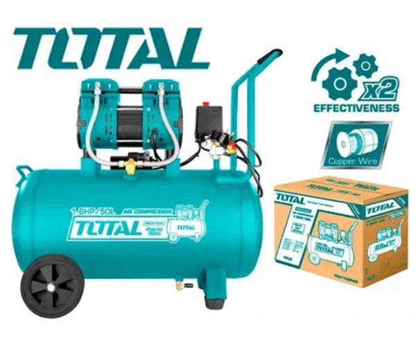  Máy nén khí không dầu 50L/1200W Total TCS1120508T 