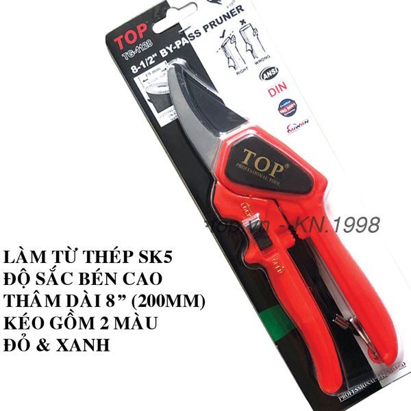  Kéo cắt cành cây thông Mỹ 8 Inch TOP TG-1128 