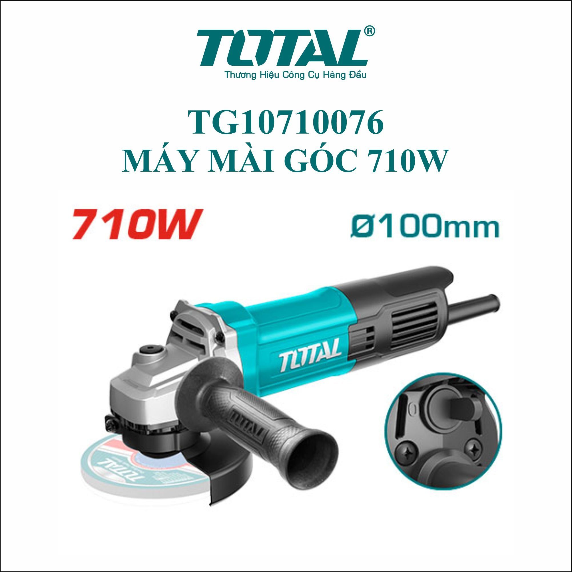  Máy mài góc Total TG10710076 