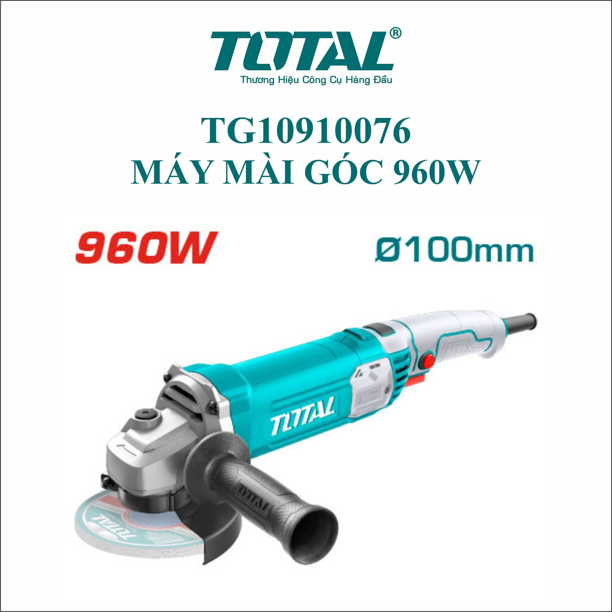  Máy mài góc Total TG10910076 