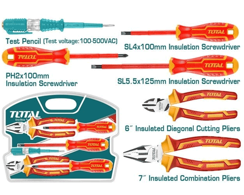  Bộ 6 công cụ cách điện Total THKIST3062 