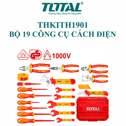  Bộ 19 công cụ cách điện Total THKITH1901 