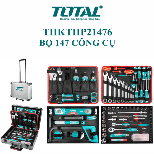  Bộ 147 công cụ Total THKTHP21476 