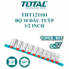  Bộ 10 đầu tuýp 1/2 inch Total THT121101 