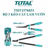  Bộ 3 kéo cắt làm vườn Total THT1576033 