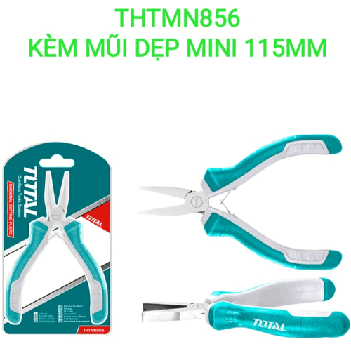  KÌm mũi dẹp mini 115mm Total THTMN856 