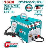  Máy hàn lift MAG/MIG/MMA/TIG Inverter 160A Total TMGT1601 