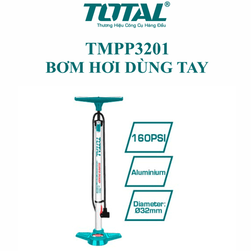  Bơm hơi dùng tay Total TMPP3201 