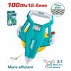  Thước dây sợi thủy tinh 100mx12.5mm Total TMTF131006 
