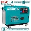  Máy phát điện dùng dầu Diesel 5Kw 3 pha Total TP250003 