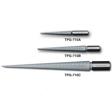  Thước đo khe hở dạng côn từ  1~6mm Niigata TPG-710A 