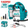  Bơm xe lốp xe ô tô dùng điện 12V Total TTAC1406 
