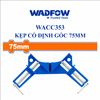 Kẹp cố định góc 75mm WADFOW WACC353
