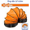 Ống dẫn 12inch dài 10m cho quạt hướng trục WADFOW WBPP1A12