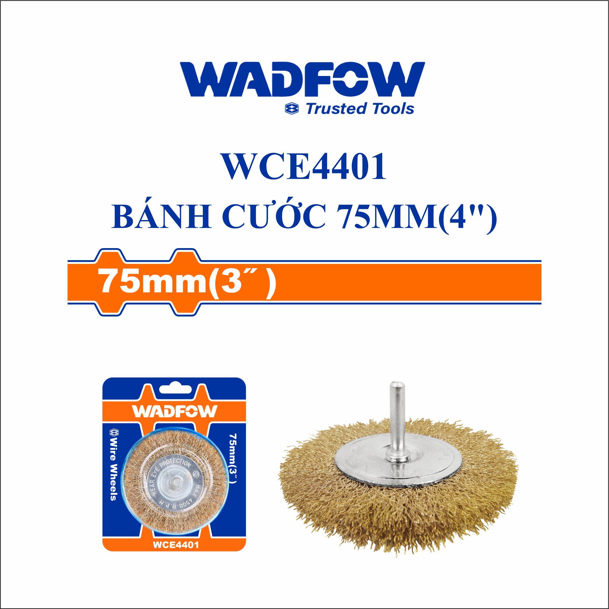  Bánh cước 75mm WADFOW WCE4401 