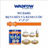 Bộ 5 chén và bánh cước 1,2,3 Inch WADFOW WCE6401