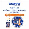 Đĩa cắt gạch khô-ướt 180x22.2mm WADFOW WDC1K04