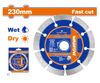 Đĩa cắt gạch khô-ướt 230x22.2mm WADFOW WDC1K05