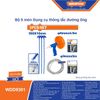 Bộ 5 món dụng cụ thông tắc đường ống WADFOW WDD9301