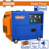 Máy phát điện dùng dầu Diesel 5000W loại không ồn WADFOW WDG2A50