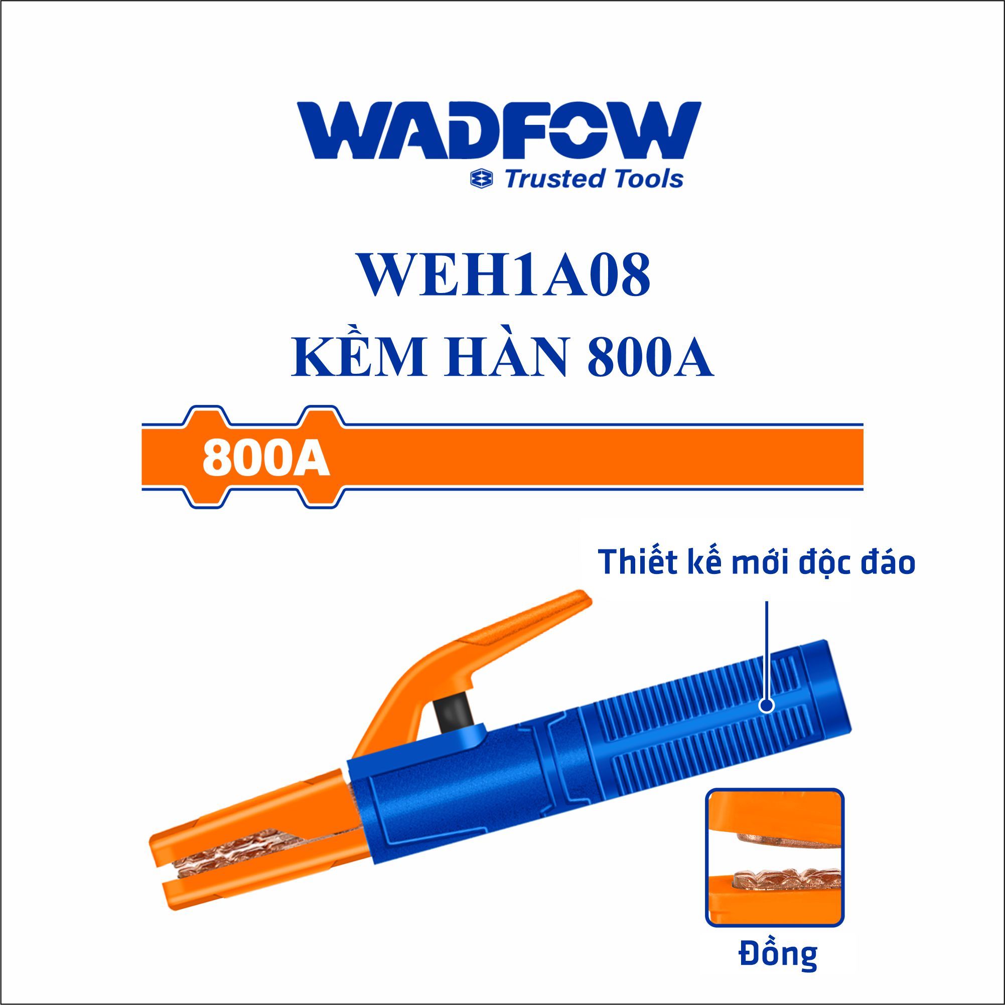  Kìm hàn 800A WADFOW WEH1A08 