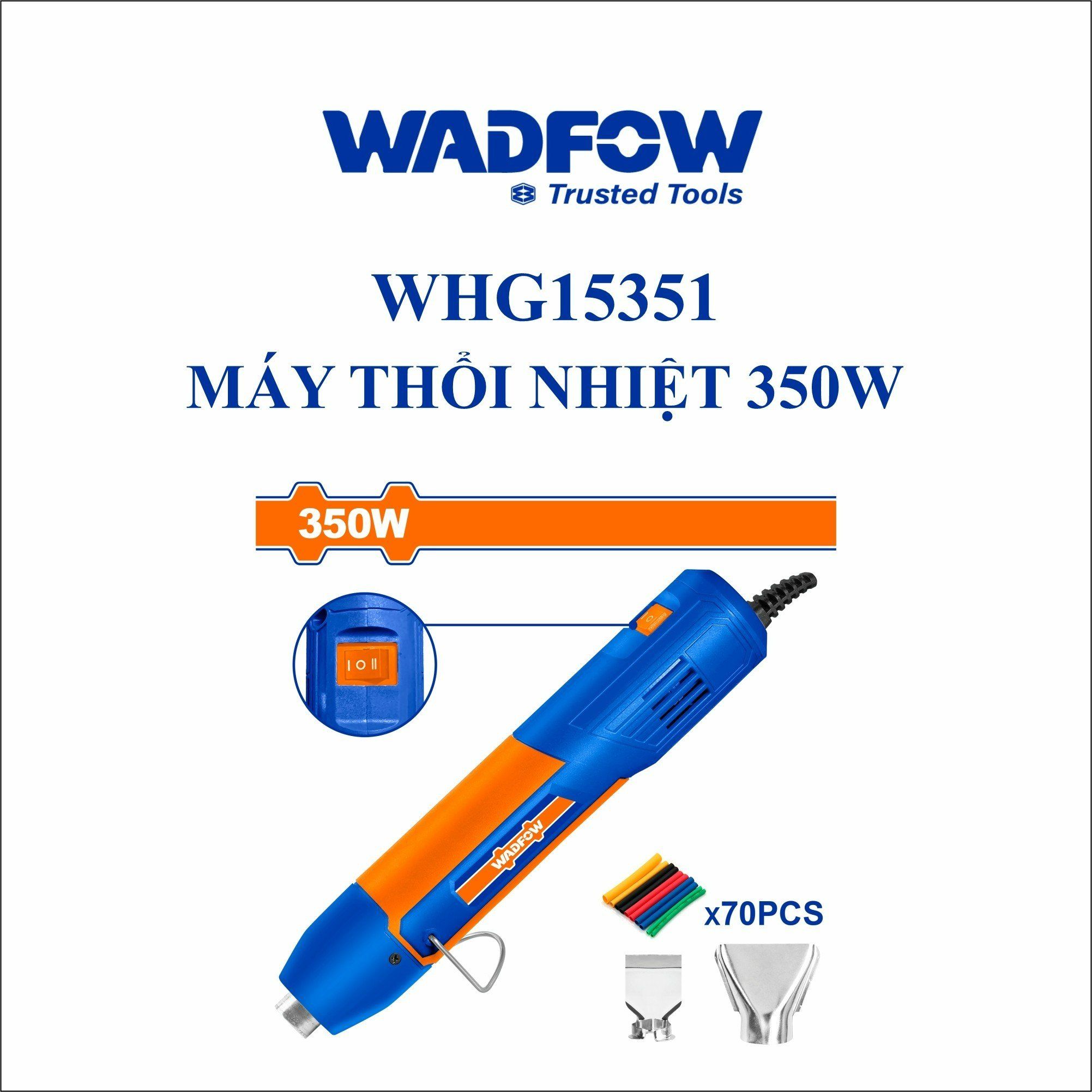  Máy khò hơi nóng 350W WADFOW WHG15351 