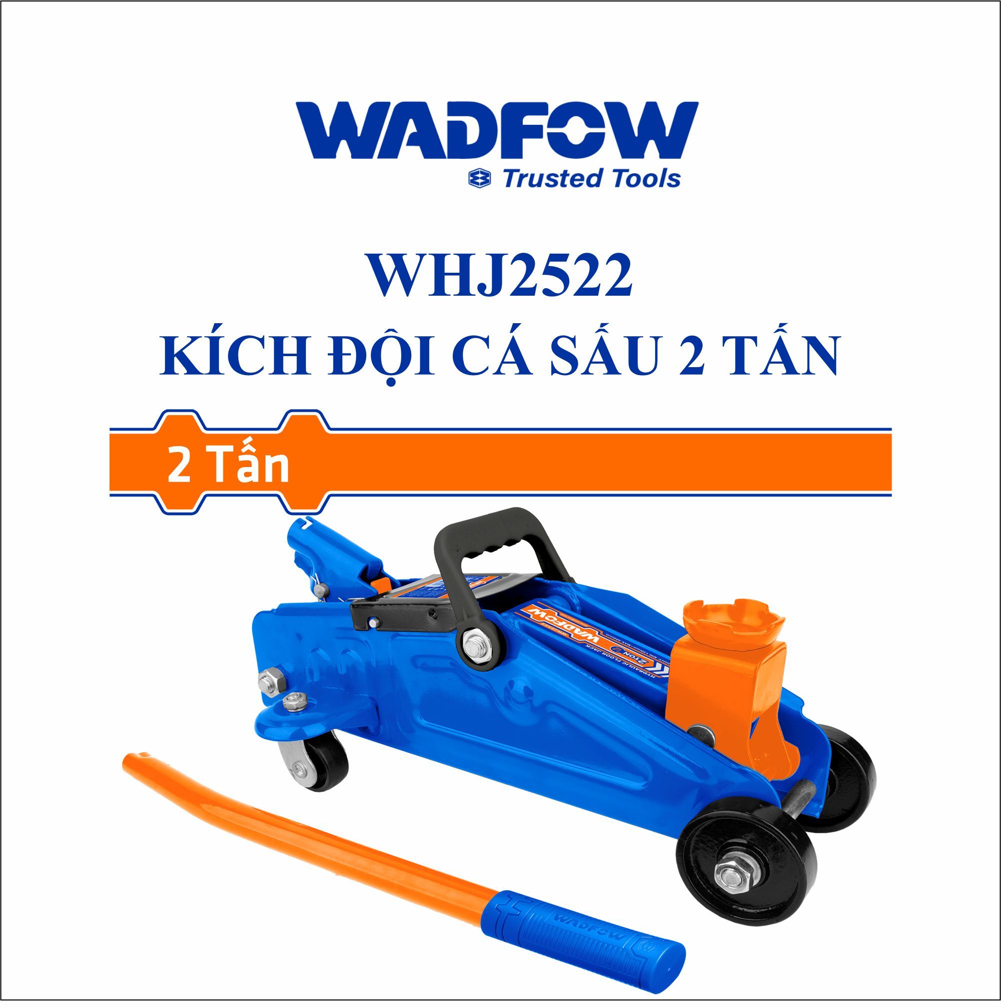  Con đội cá sấu 2 tấn WADFOW WHJ2522 