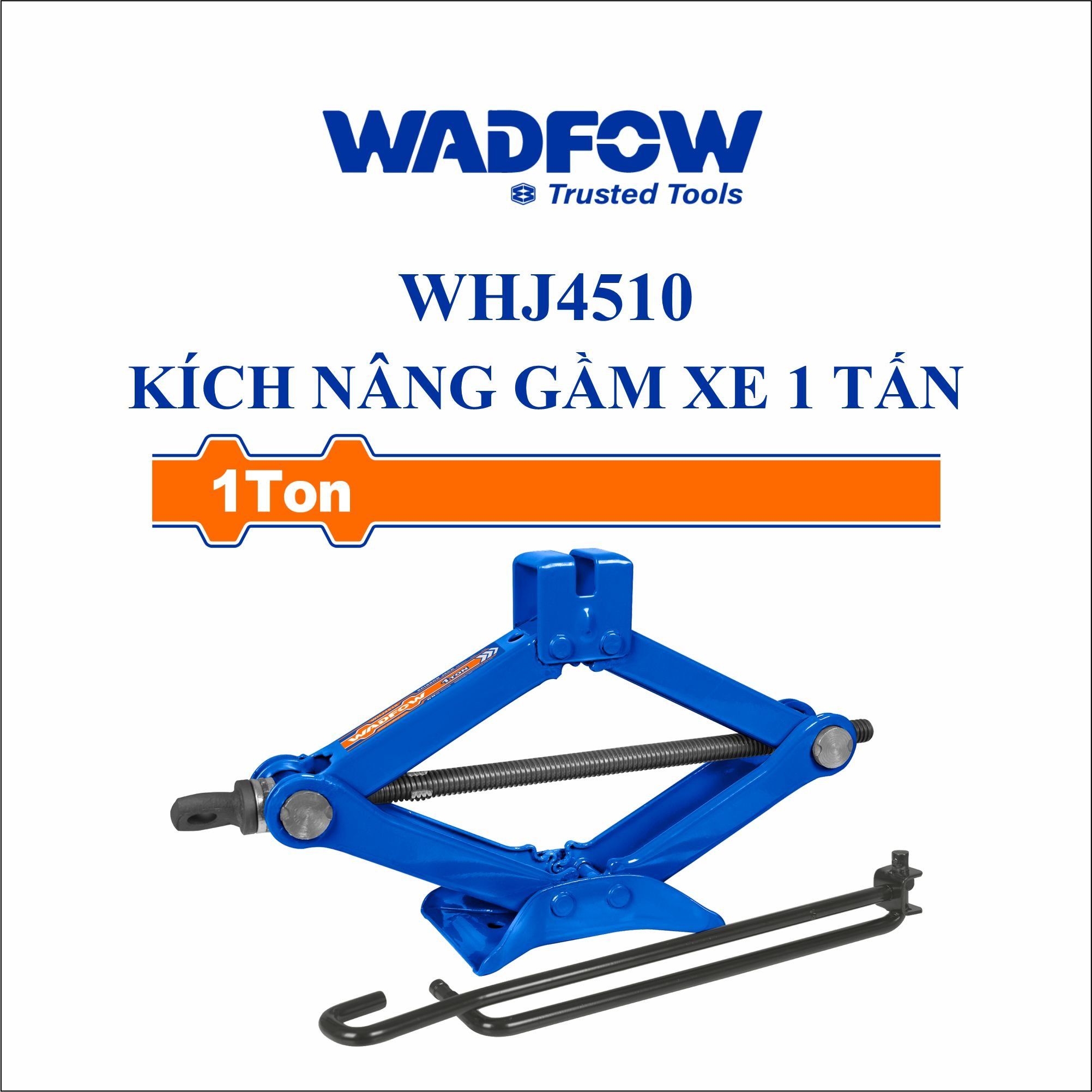  Kích nâng gầm chữ A 1 tấn WADFOW WHJ4510 