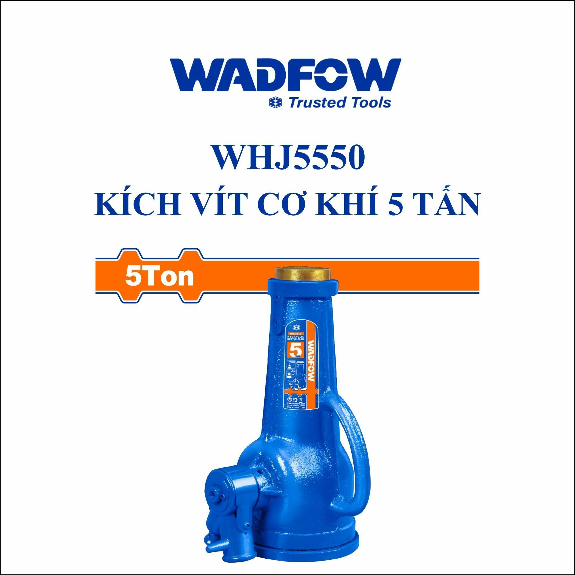  Đội răng cơ khí 5 tấn WADFOW WHJ5550 