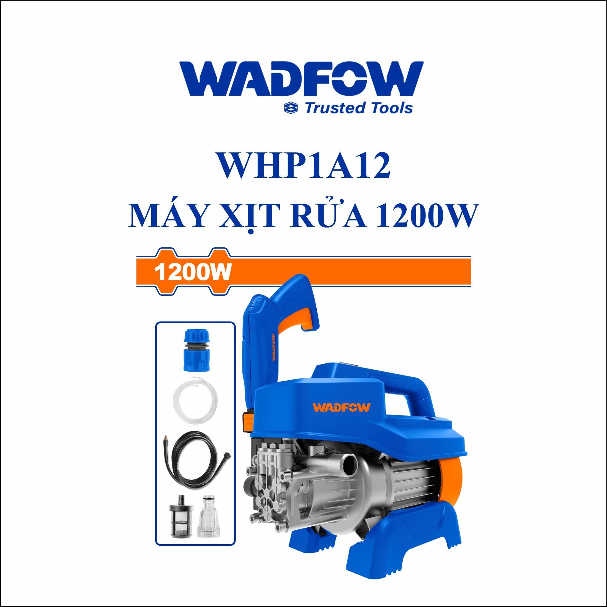  Máy xịt rửa 1200W WADFOW WHP1A12 