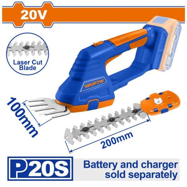  Máy cắt tỉa làm vường dùng pin 20V WADFOW WJC1520 