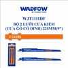 Bộ 2 lưỡi cưa kiếm (cưa gỗ có đinh) 225mm(9") WADFOW WJT1111DF