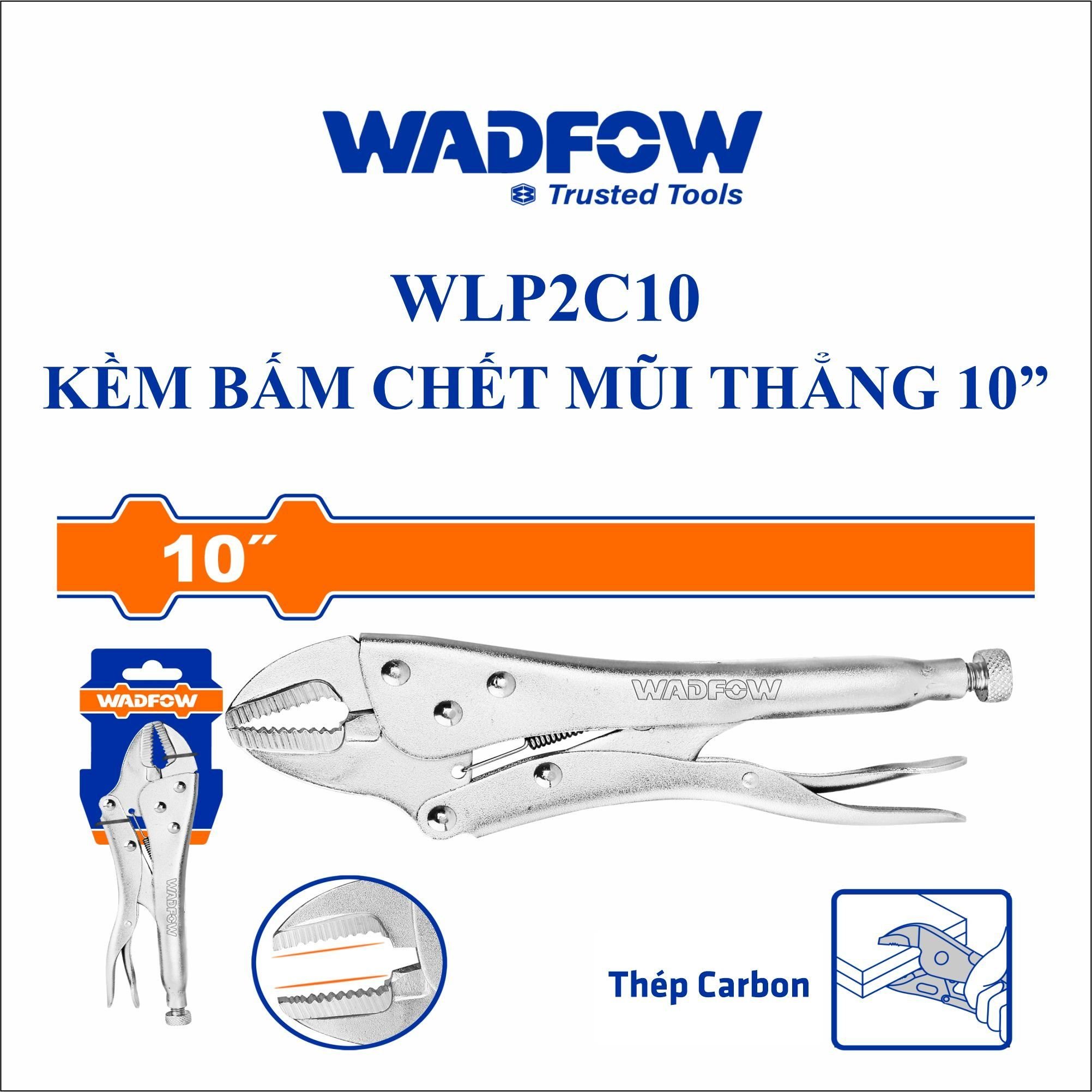  Kìm bấm chết mũi thẳng 10 Inch WADFOW WLP2C10 