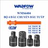 Bộ 4 đầu chuyển đầu tuýp WADFOW WMS6404