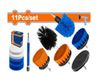 Bộ 11 bàn chải cọ rửa làm sạch WADFOW WND5403