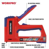  Kìm bấm ghim gỗ 6 trong 1 cho ghim chữ U Workpro WP223002 