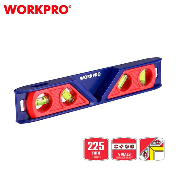  Thước thủy treo tranh dạng hộp 225mm Workpro WP262028 