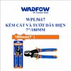 Kìm cắt và tuốt dây điện 7 Inch/180mm WADFOW WPL5617