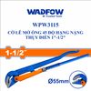 Cờ lê mở ống 45 độ hạng nặng Thụy Điển 1 Inch-1/2 Inch WADFOW WPW3115
