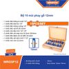 Bộ 15 mũi phay gỗ 12mm WADFOW WRG5P12