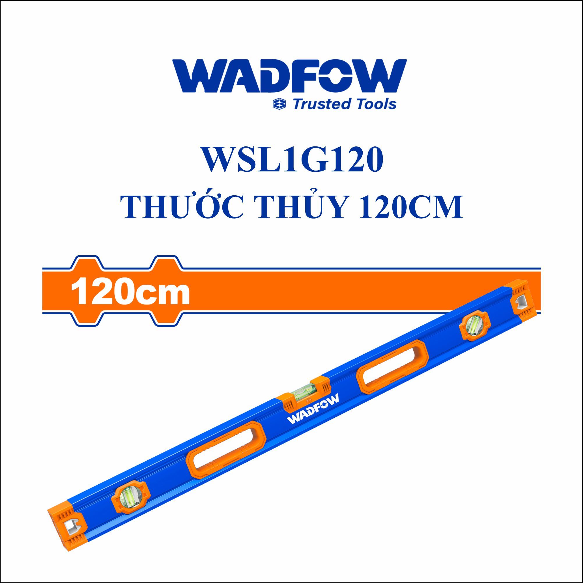  Thước thủy 120cm WADFOW WSL1G120 