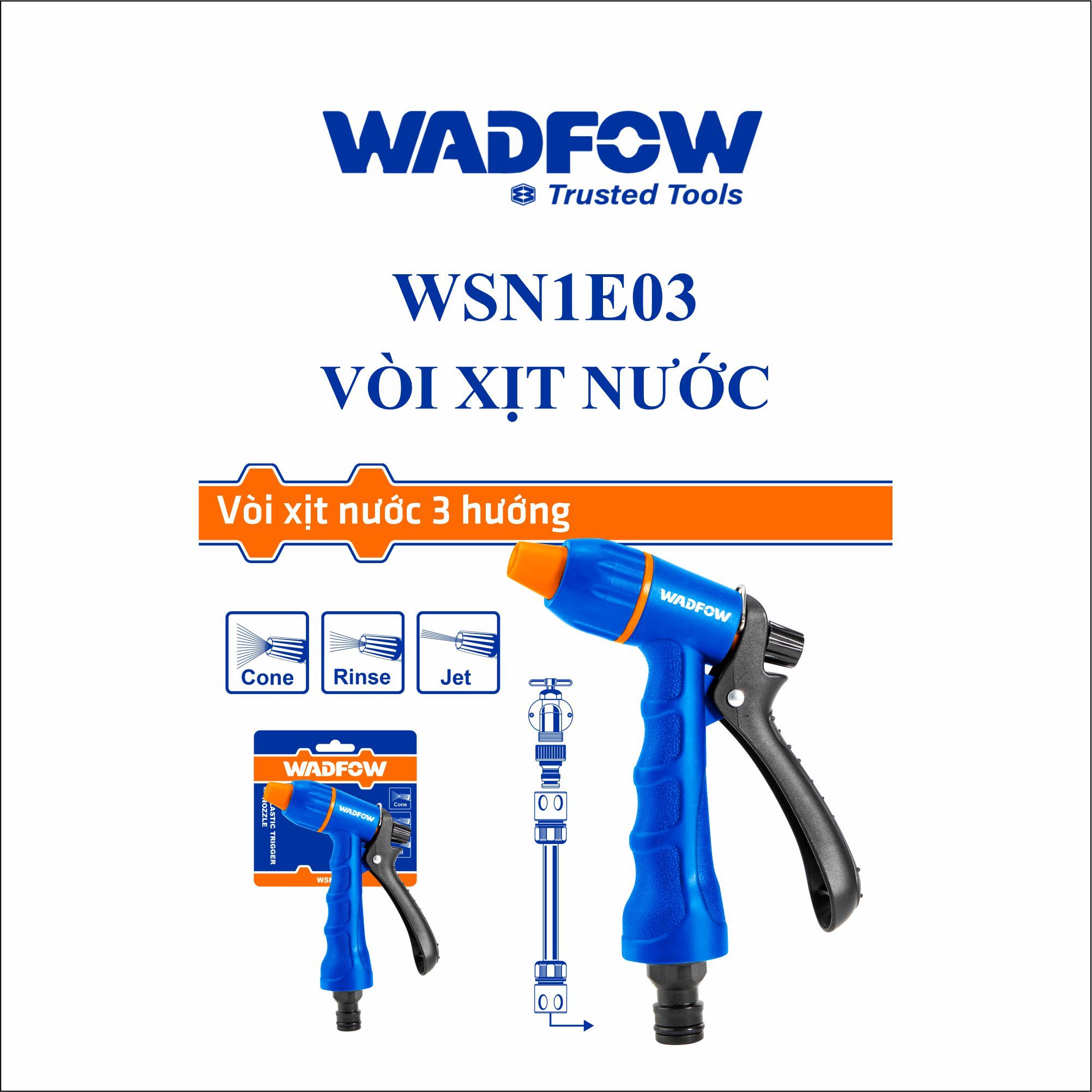  Vòi xịt nước WADFOW WSN1E03 