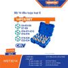 Bộ 14 đầu tuýp loại E WADFOW WST3D14