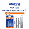 Bộ 3 đầu chuyển đầu tuýp WADFOW WSV4K01