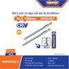 Bộ 2 mũi vít dẹp nối dài SL5x100mm WADFOW WSV9KSL5