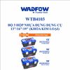Bộ 3 hộp nhựa đựng dụng cụ WADFOW WTB4103